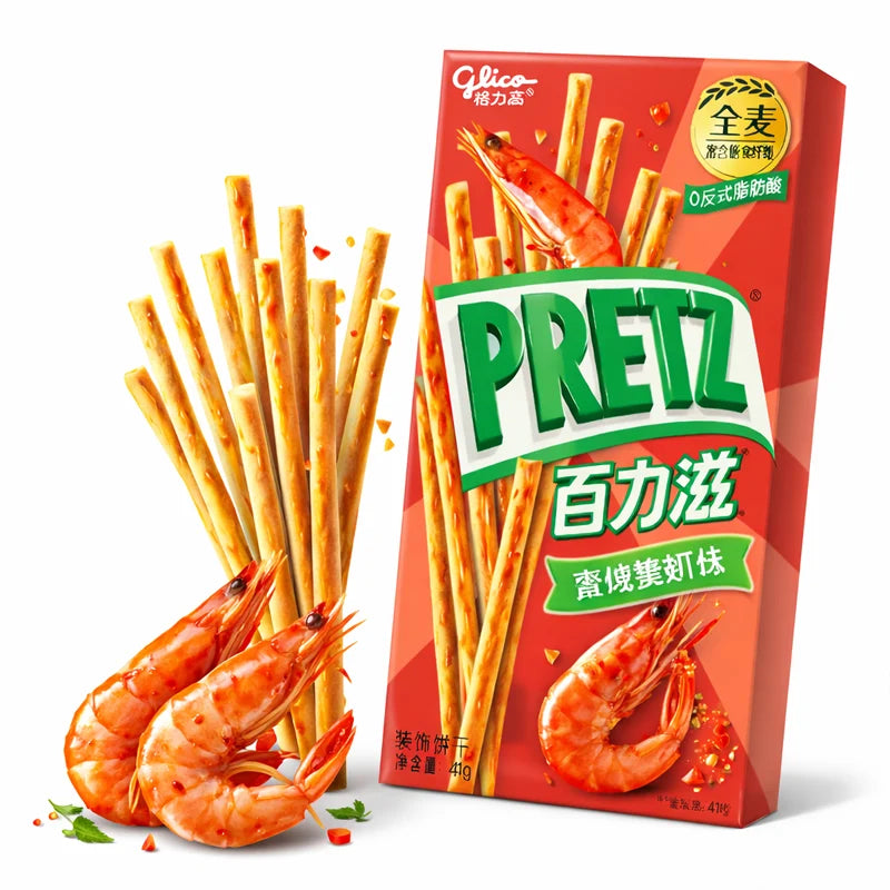 Pretz Palitos Crujientes Sabor Gambas Picantes 49grs