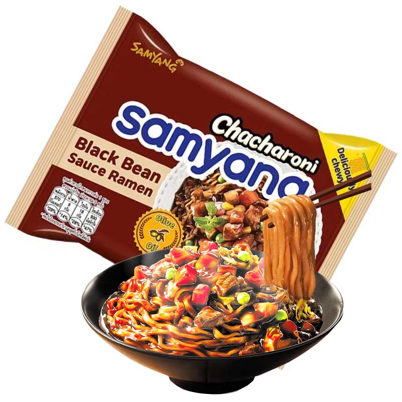 Fideos Ramen Coreano Chacharoni jjajang 140g | Samyang