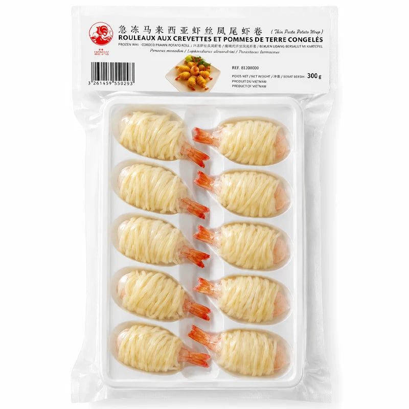 Rollitos de Gamba Envueltos en Patata Congelados 300grs