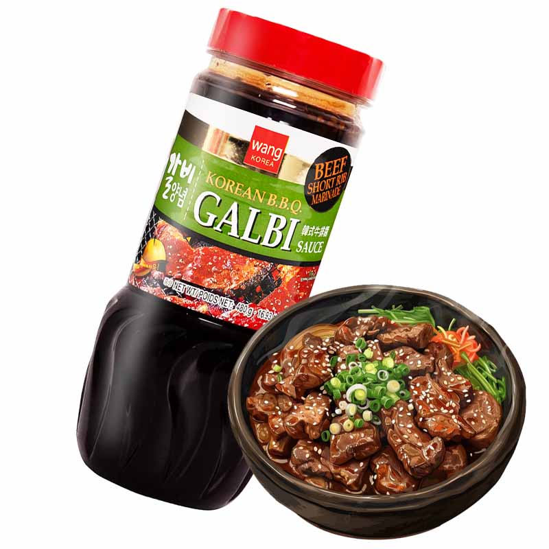 Salsa BBQ Galbi Coreano 480grs | Wang