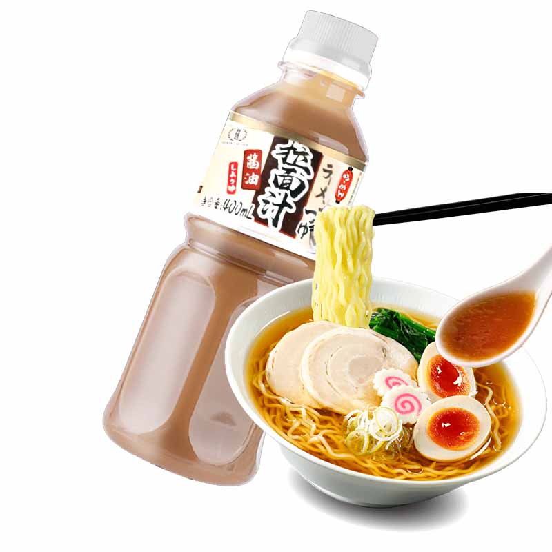 Base de Sopa para Caldo Shoyu Ramen 400ml