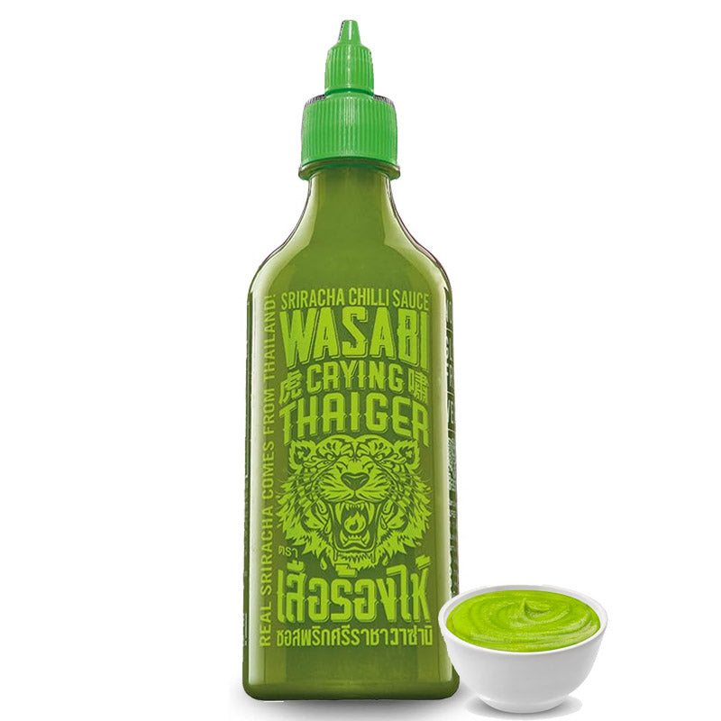 Salsa Sriracha con Wasabi 440 ml | CRYING THAIGER