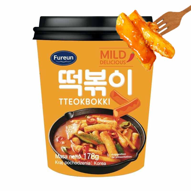 Tteokbokki Coreano instantáneo 178grs | MILD