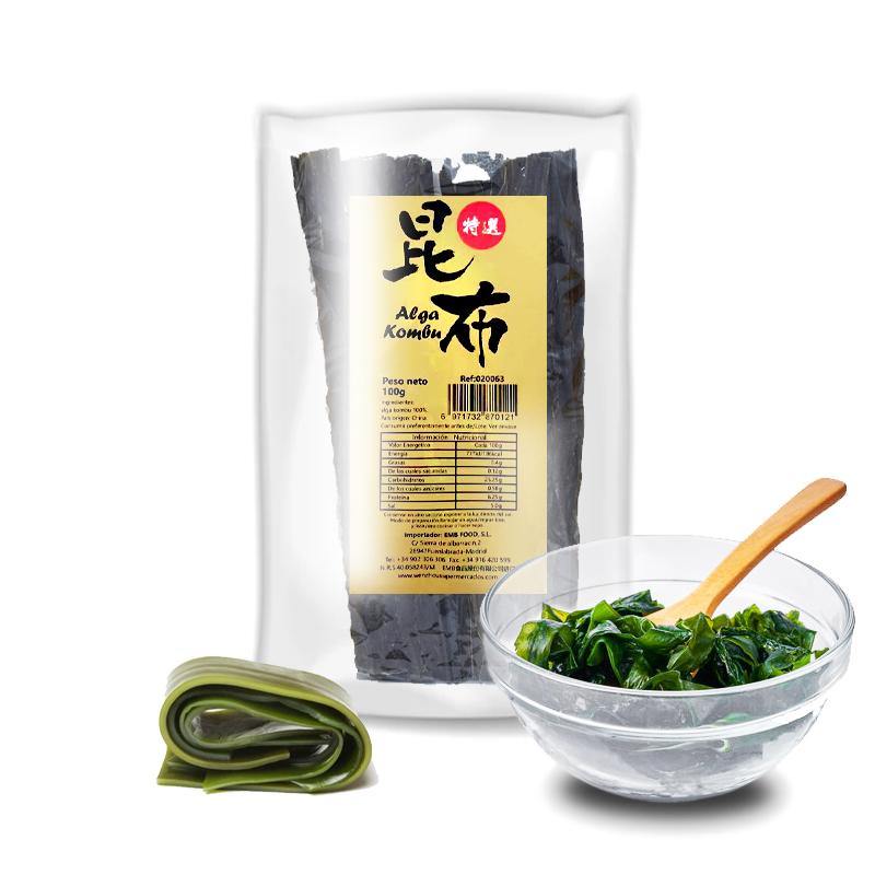 Alga kombu japonés