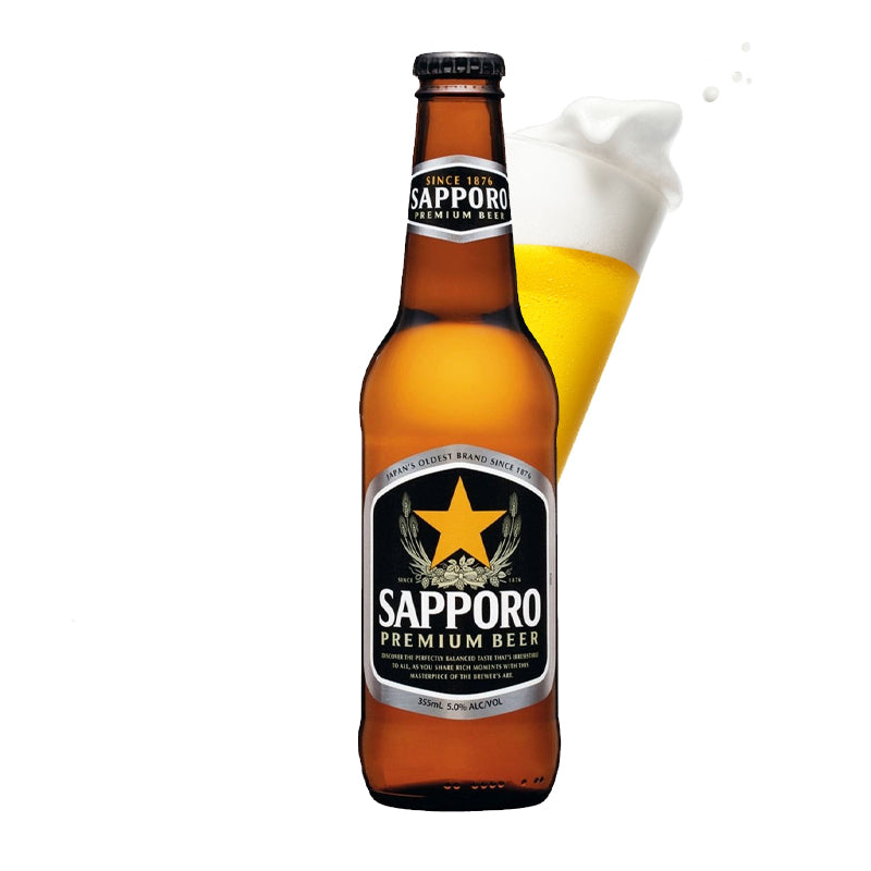 Cerveza Japonesa SAPPORO. 330 ml