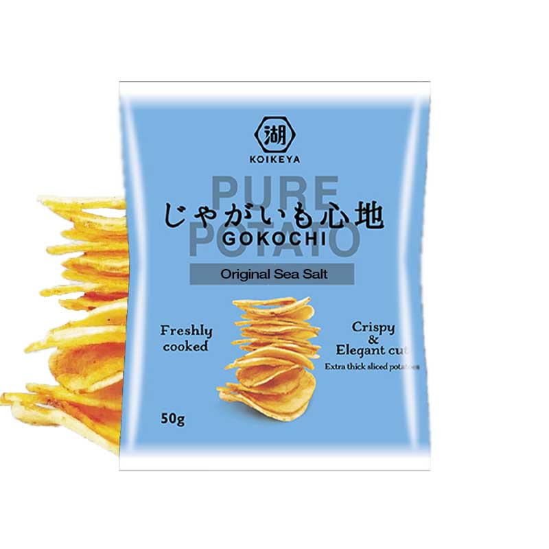 Patata chips GOKOCHI ORIGINAL SAL MARINA 50grs