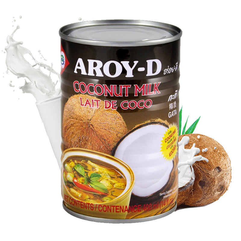 Leche de coco para cocinar AROY D 400 ML