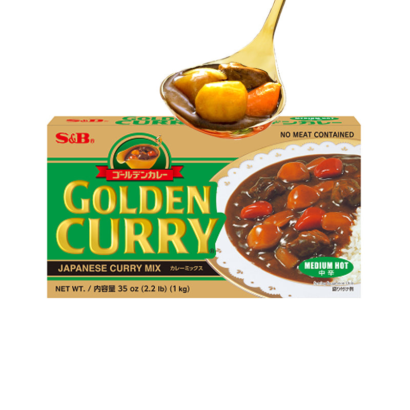 Pasta curry japonés medio picante 220g | S&B