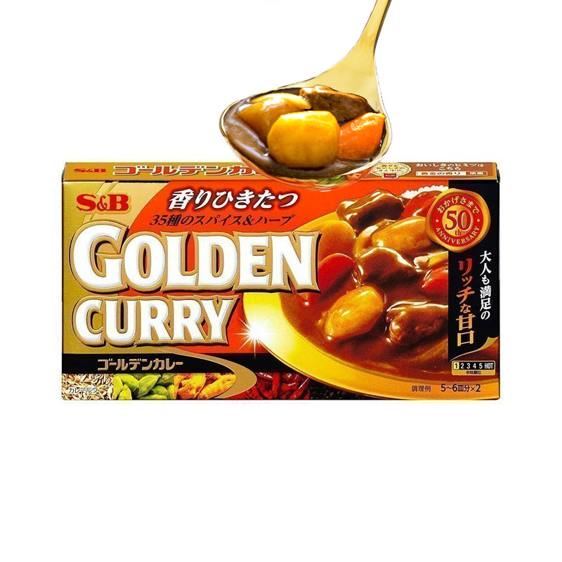 Japanese sweet curry paste 198g | S&amp;B