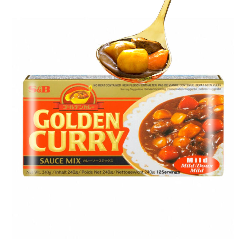 Pasta curry japonés suave 220g | S&B