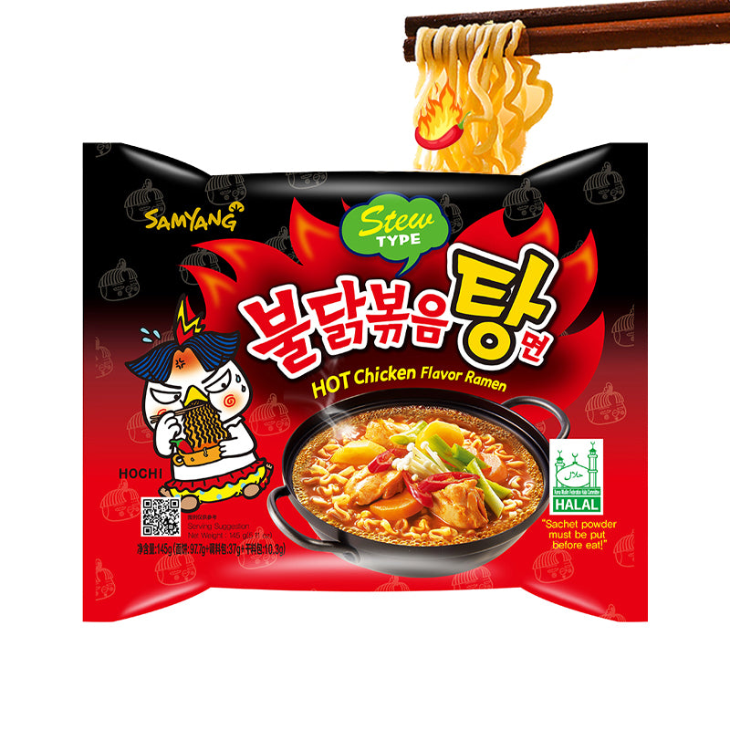 Ramen Coreano pollo picante STEW TYPE 145g | Samyang