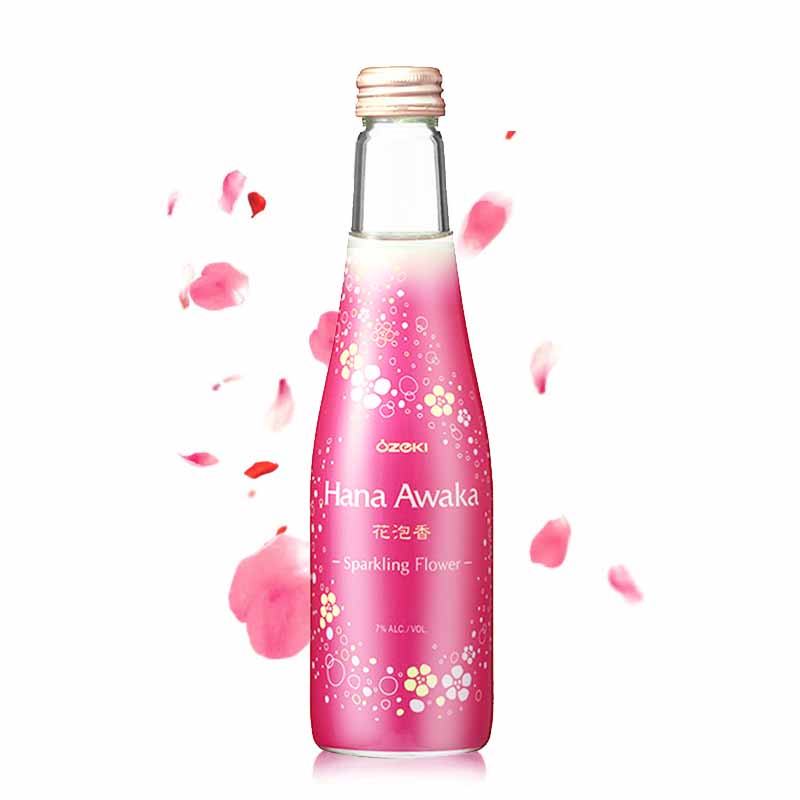 Sake japonés HANA AWAKA Sparkling 250ml - OneSupermarket-asiática