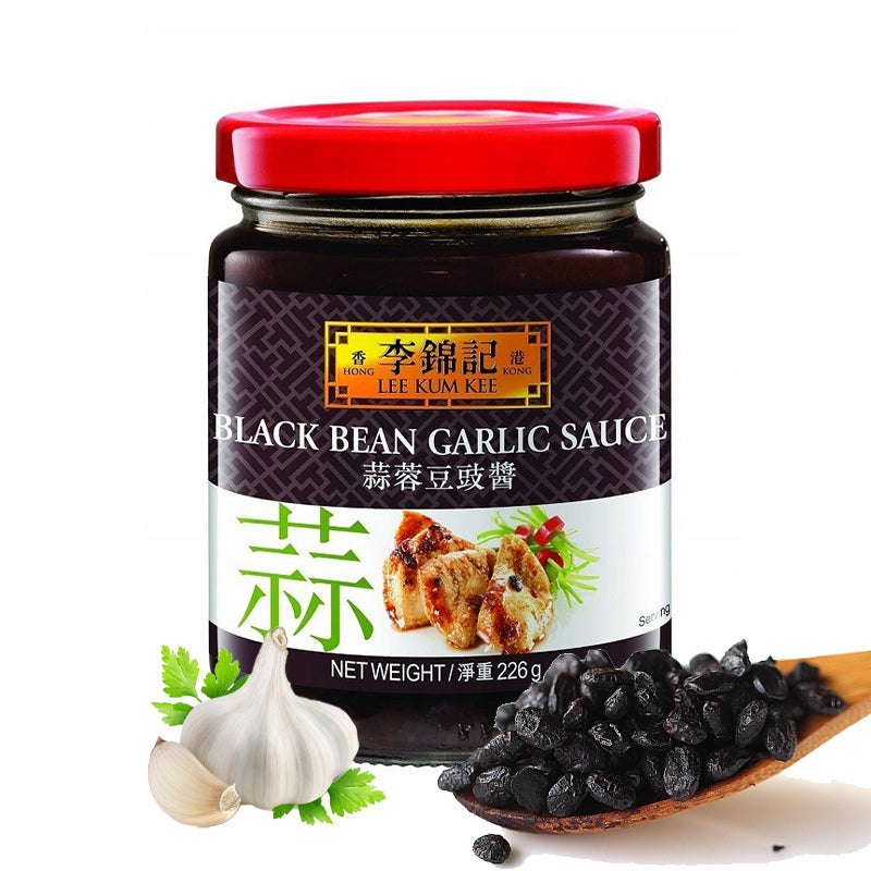 Salsa de Alubias Negras y ajo 368g