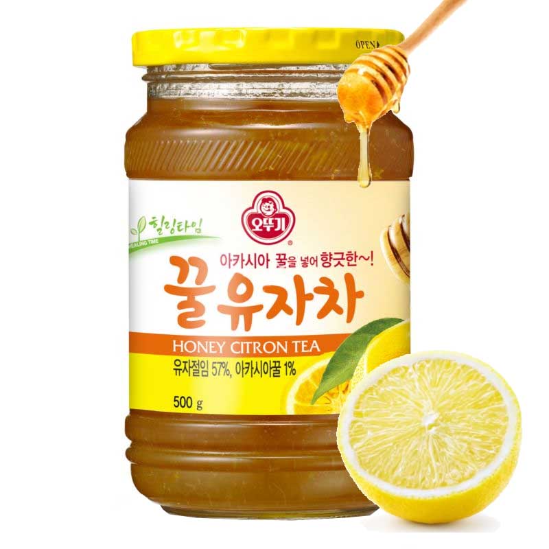 Té de miel Yuzu Citron Coreanos 500grs | Ottogi