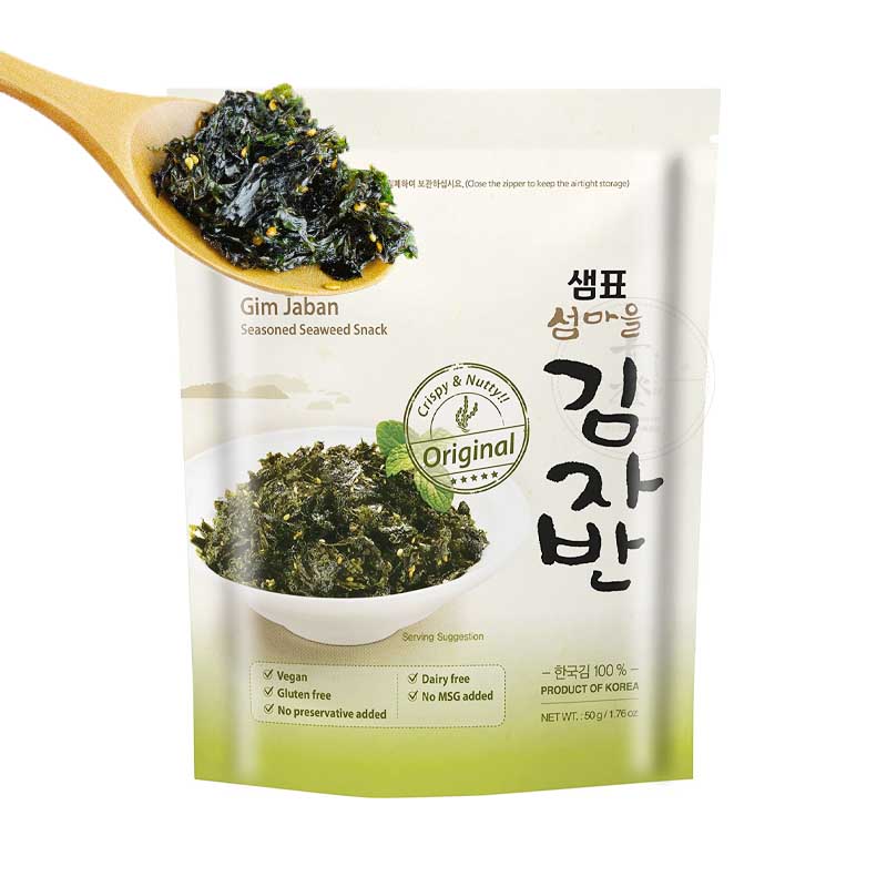 Alga Nori Condimiento Snack Original | Sempio Kim Ja Ban 50g