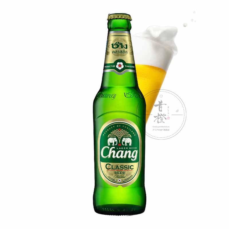 Cerveza Tailandés Lager CHANG 320ml