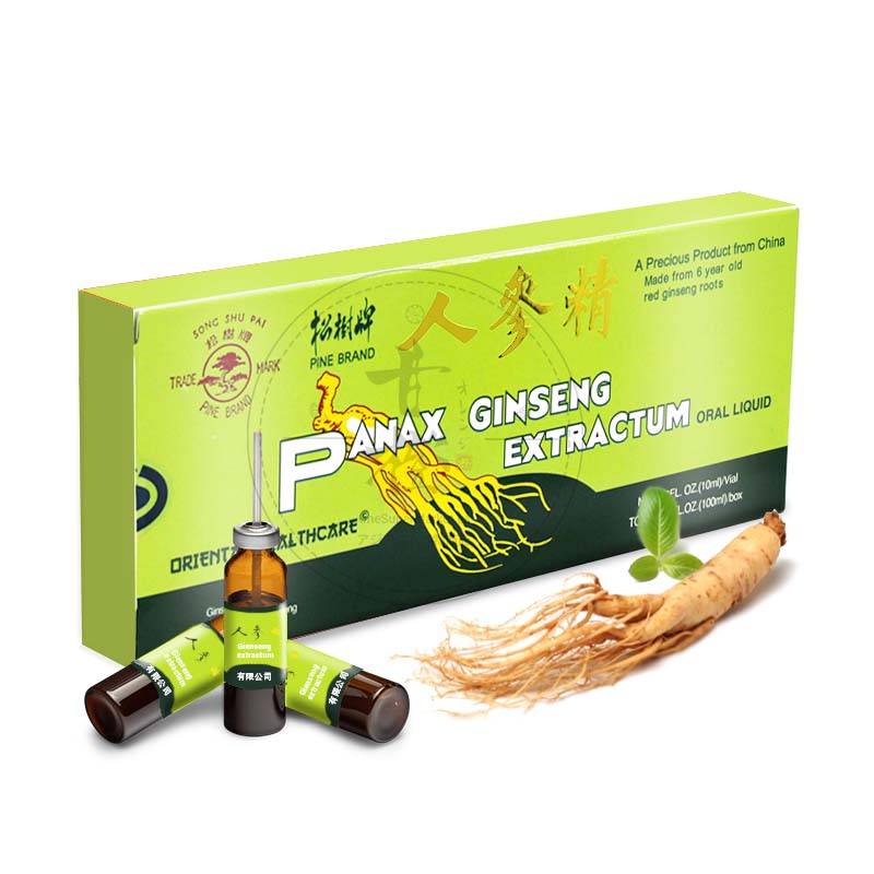 Extracto de panax Ginseng 10x10ml