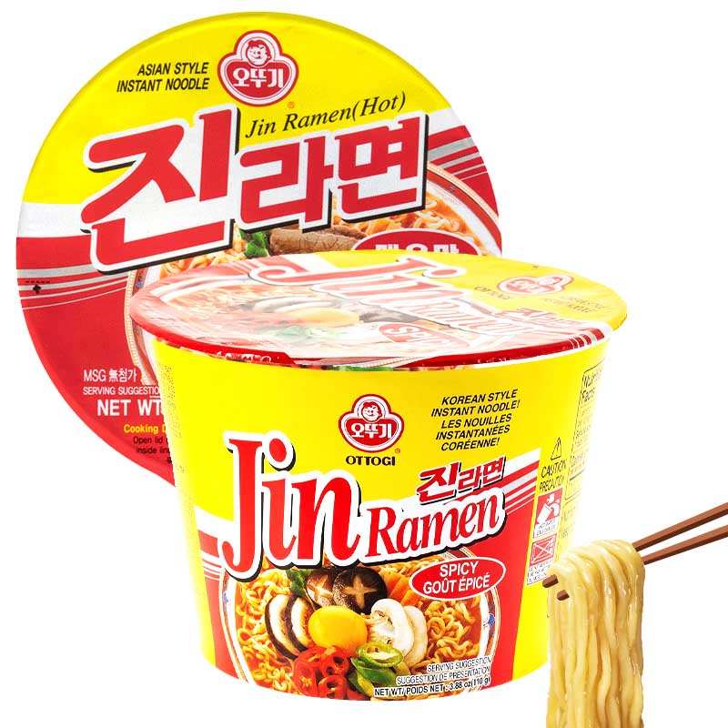 Fideos Ramen Coreanos Picante Bowl 110grs | Ottogi