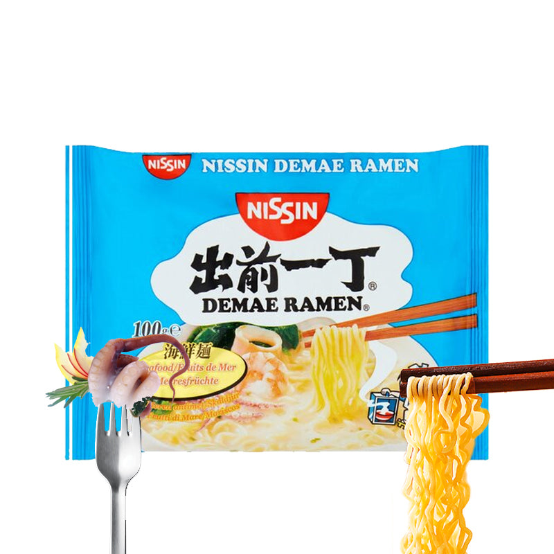 Tallarines Demae Ramen Instantáneo marisco 100 g