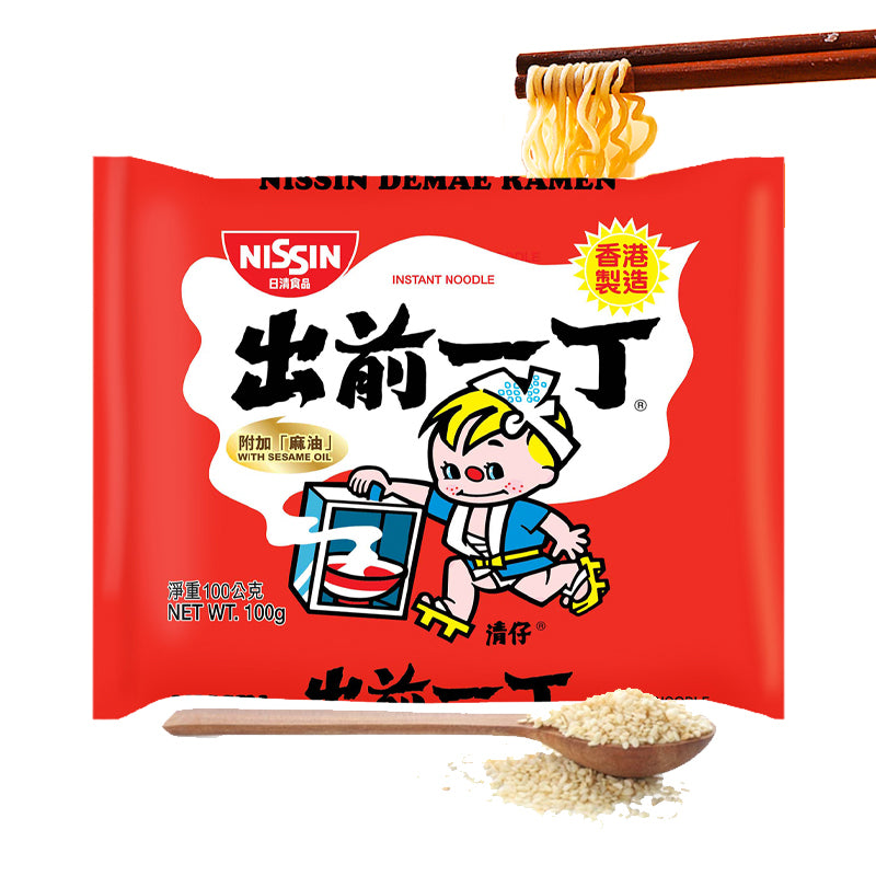 Tallarines Demae Ramen Instantáneo Sésamo y Shoyu Picante 100g