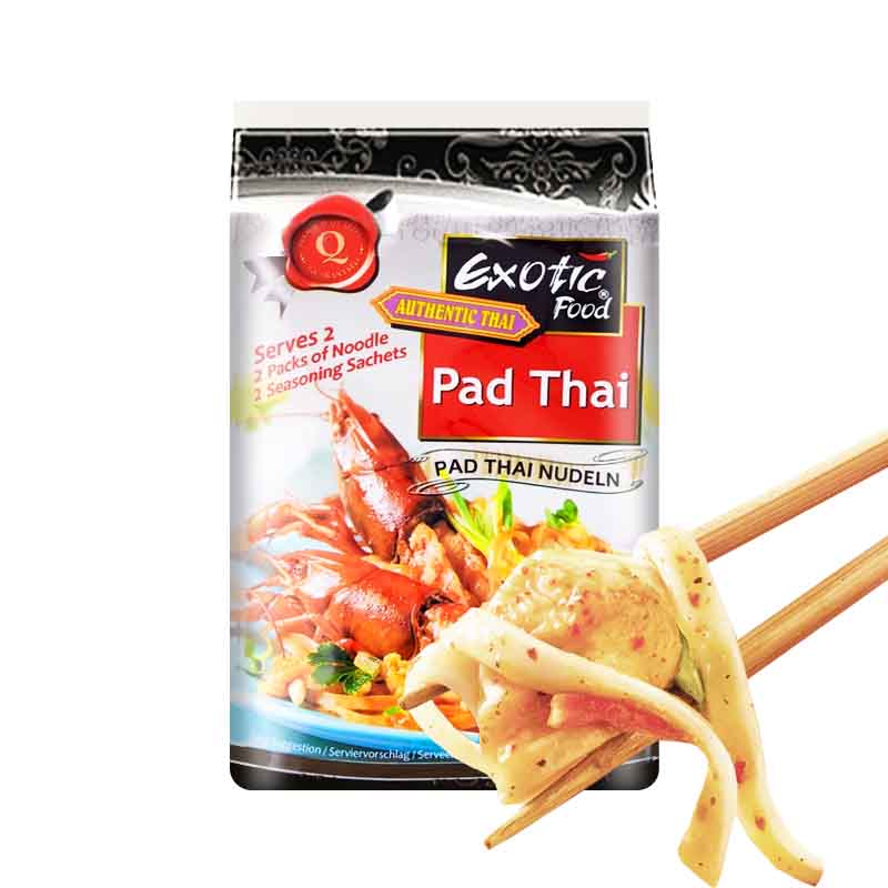 Fideos Pad thai con condimiento 300grs | Exotic
