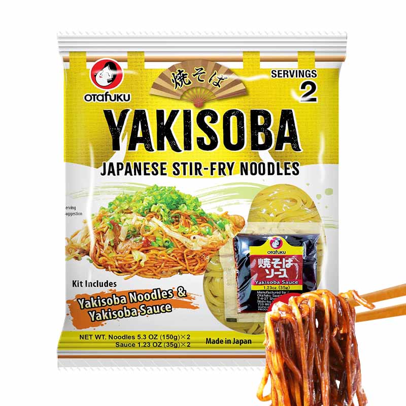 Fideos Yakisoba con salsa 370g | Otafuku