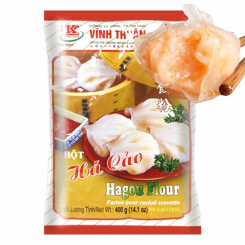 Harina de Há Cảo albóndigas camarones Vietnamitas 400g