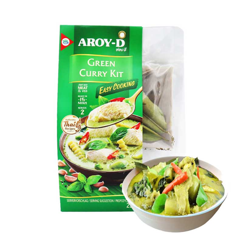 Kit de curry verde tailandés 232grs | Aroy D