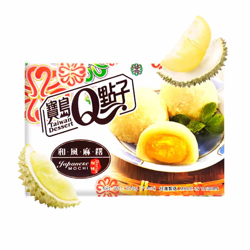 Mochi sabor a Durian | TAIWAN DESSERT 210g