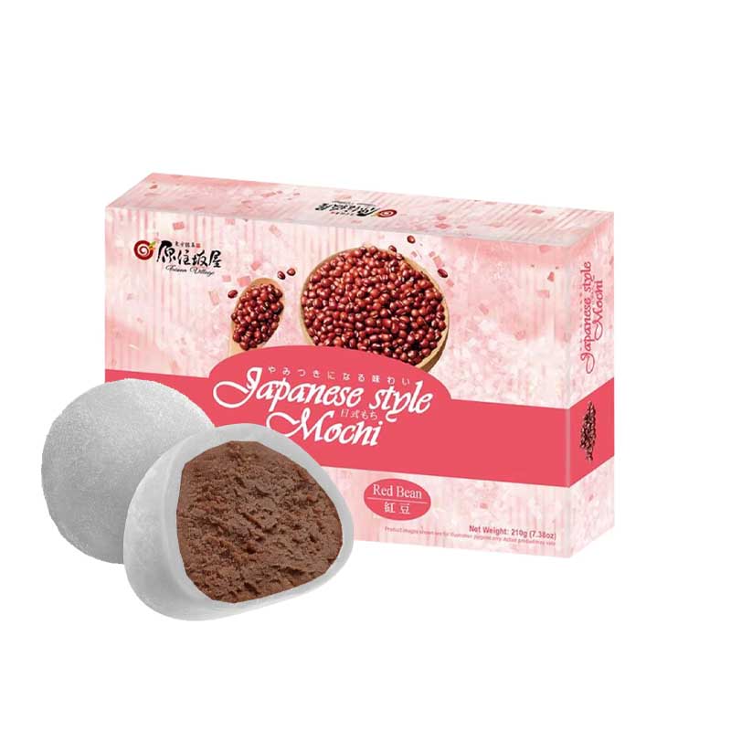 Mochi Red Soy Flavor 210grs | Taiwan village 