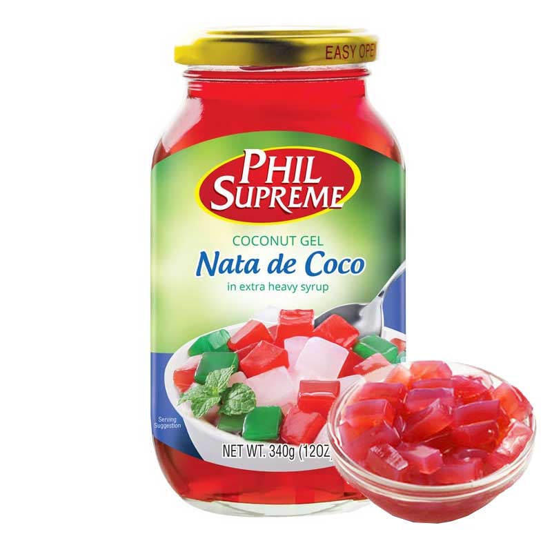 Nata de Coco Rojo Felipinas 340grs | Phil Supreme