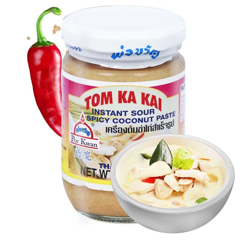 Pasta Instantánea Tom Ka Kai Picante 200grs | Por Kwan