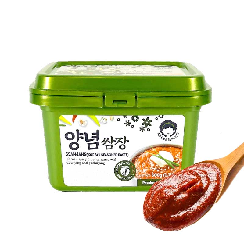 Pasta de Soja Ssamjang Coreana 500g | República de Ajumma 