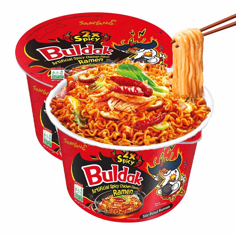 Ramen Coreano Hot Chicken Super Picante Big bowl 105g | Samyang