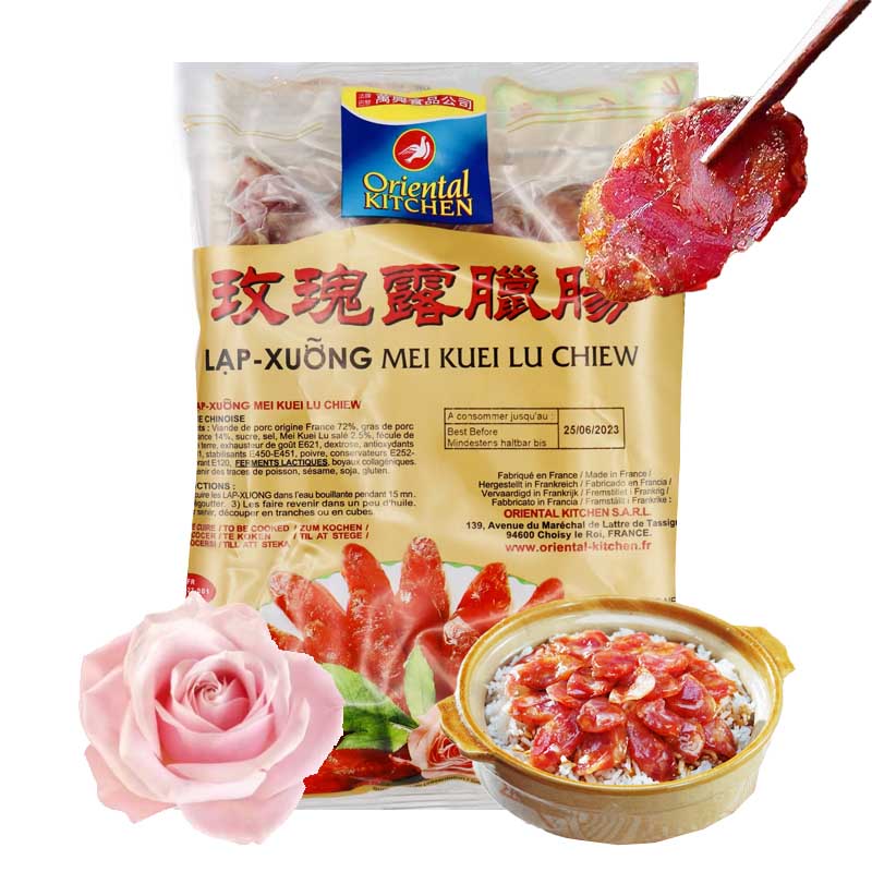 Salchicha China 500grs | Rosada | Lap cheong