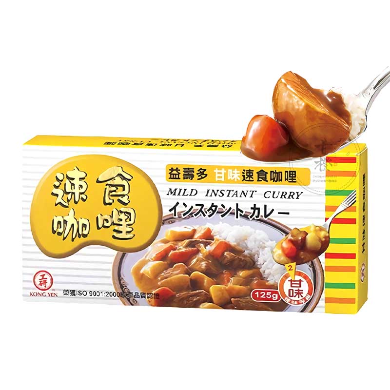 Pasta de Curry Japonés Suave | Kongyen 125g