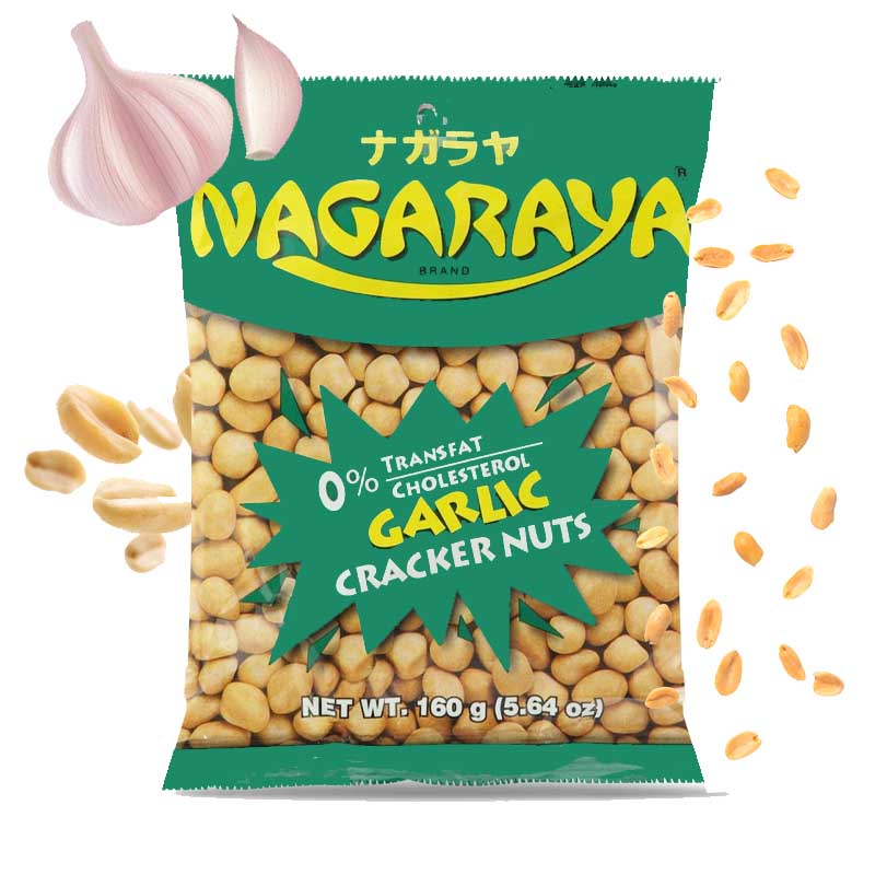 Cacahuetes Felipinos sabor ajo 160grs | Nagaraya
